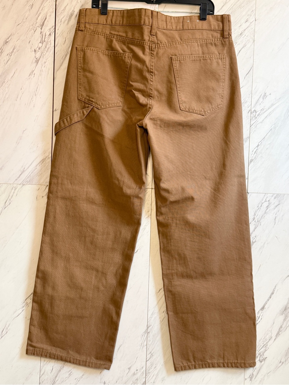 3/$50 Original Use Carpenter Painter Cargo Utility Brown Tan Pants Size 34x30 - Picture 3 of 5